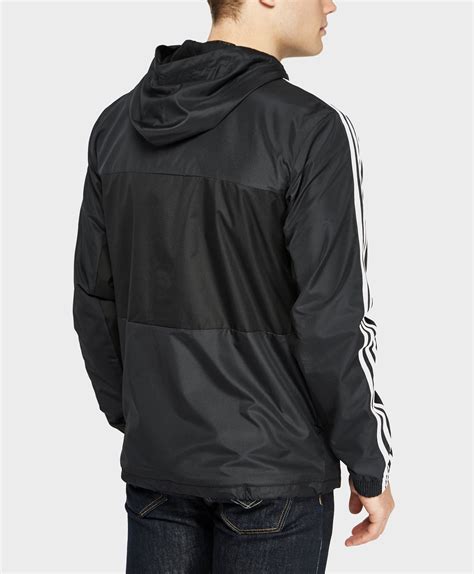 men's black windbreaker jacket adidas.